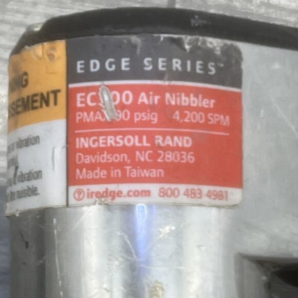 Ingersoll Rand Edge Series EC300 Air Nibbler Used. {B2}. - Picture 6 of 9